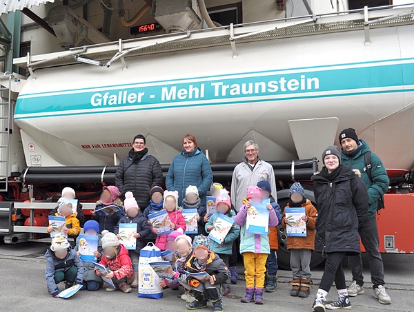 Kindergartenkinder entdecken einen Beruf mit Tradition